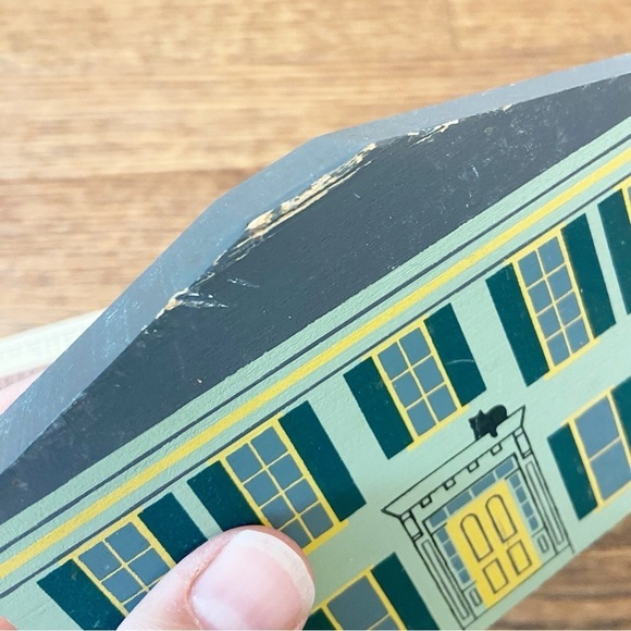 The Cat’s Meow | Vintage 1992 Series X Lot of 4 Miniature Houses Cottage Core - Picture 10 of 12